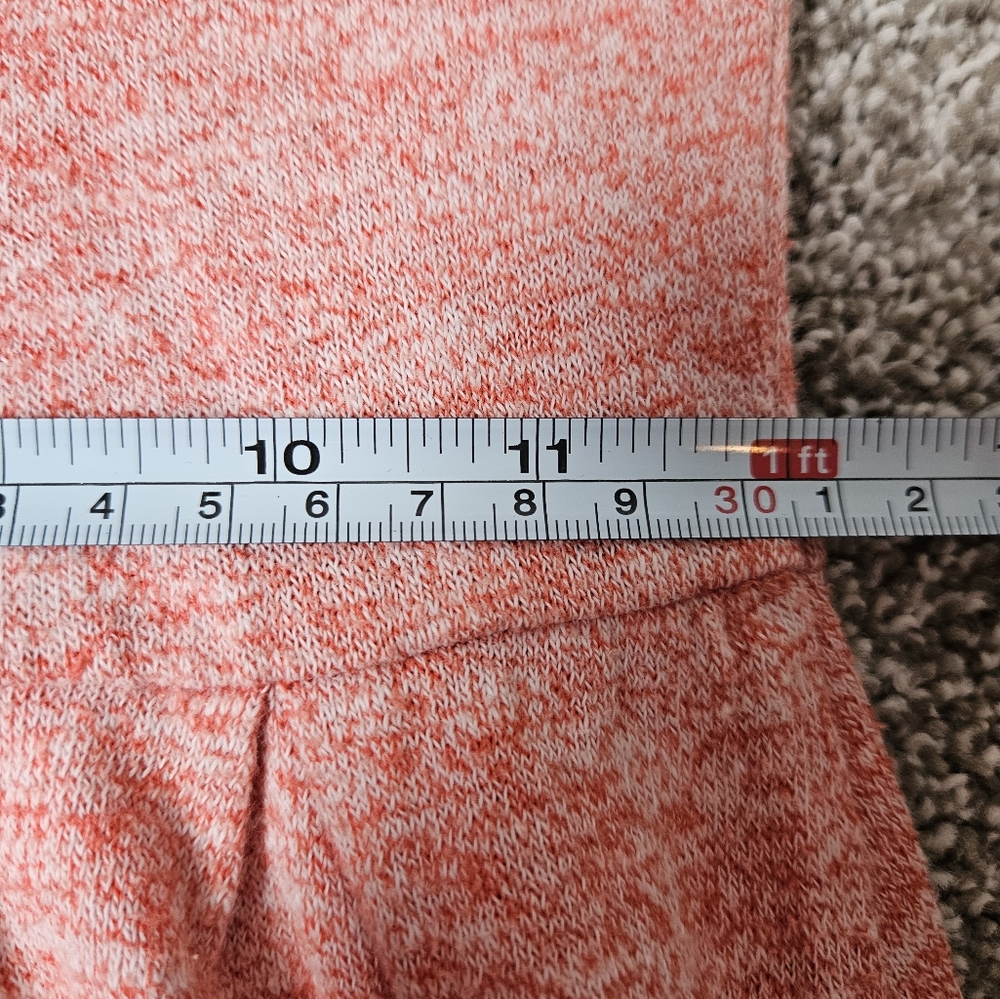 $5 In A Bundle! Gap Small 6/7 Knit Dress Coral/Orange And White - Picture 5 of 16